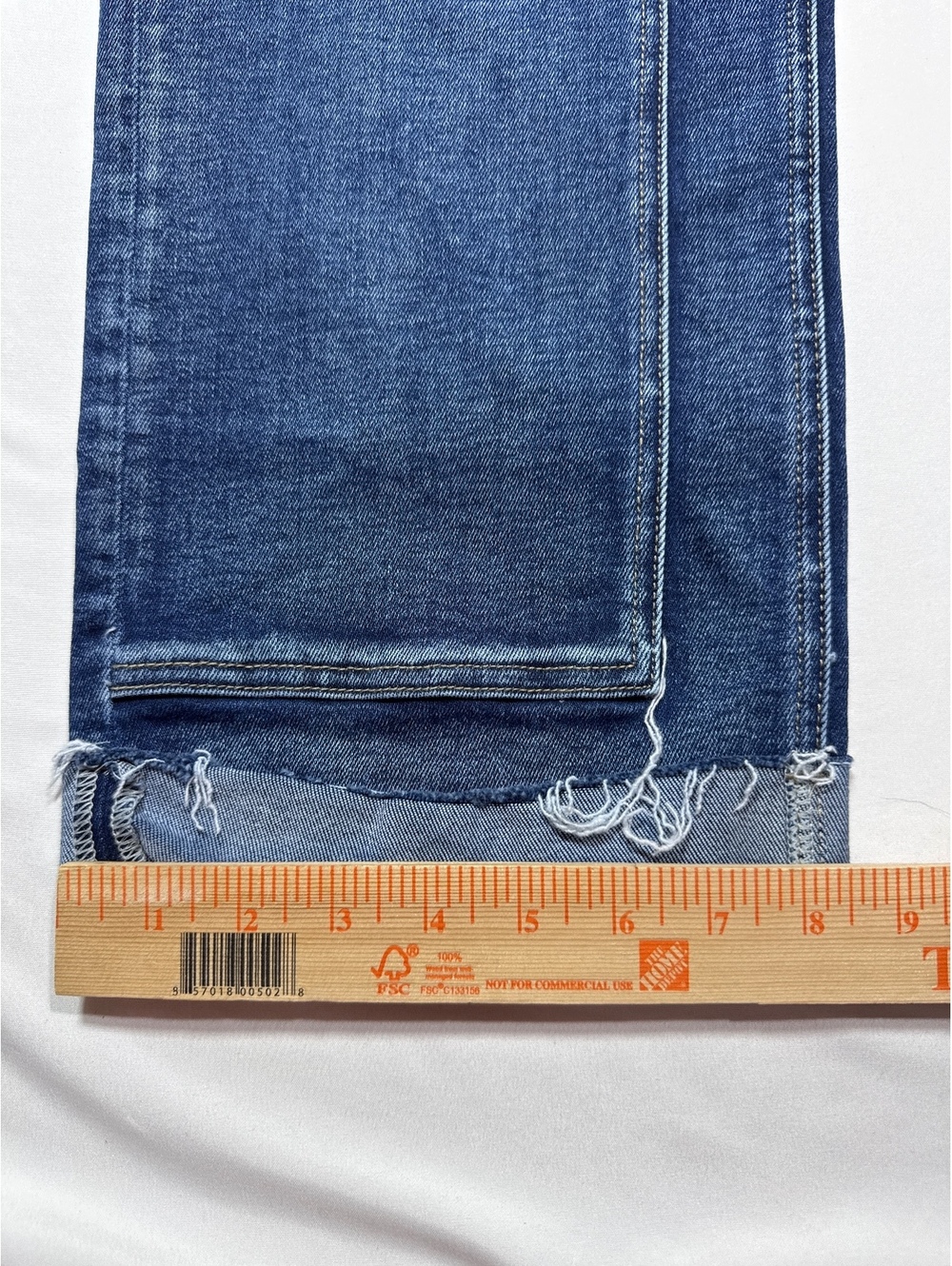 Vervet Wide-Leg Blue Denim Jeans - Comfy, Casual, and Ready - Picture 5 of 8